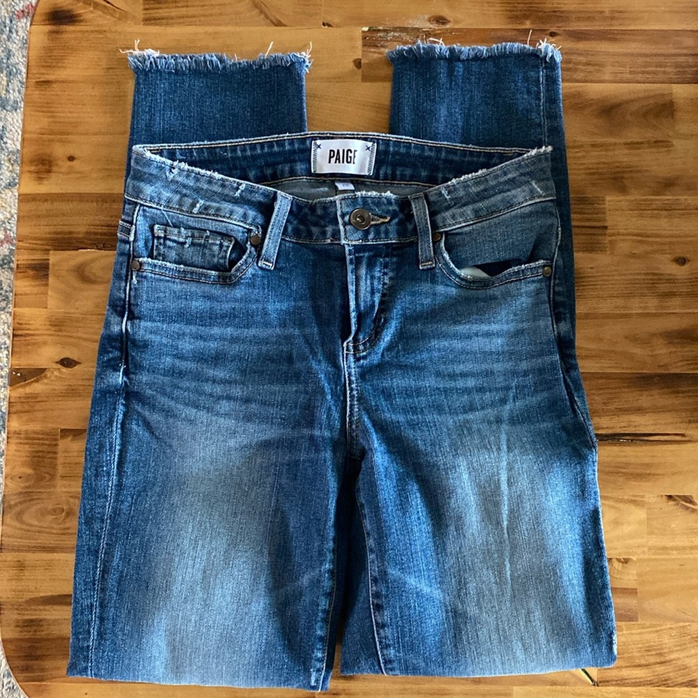 Paige skyline skinny crop size 25 great condition